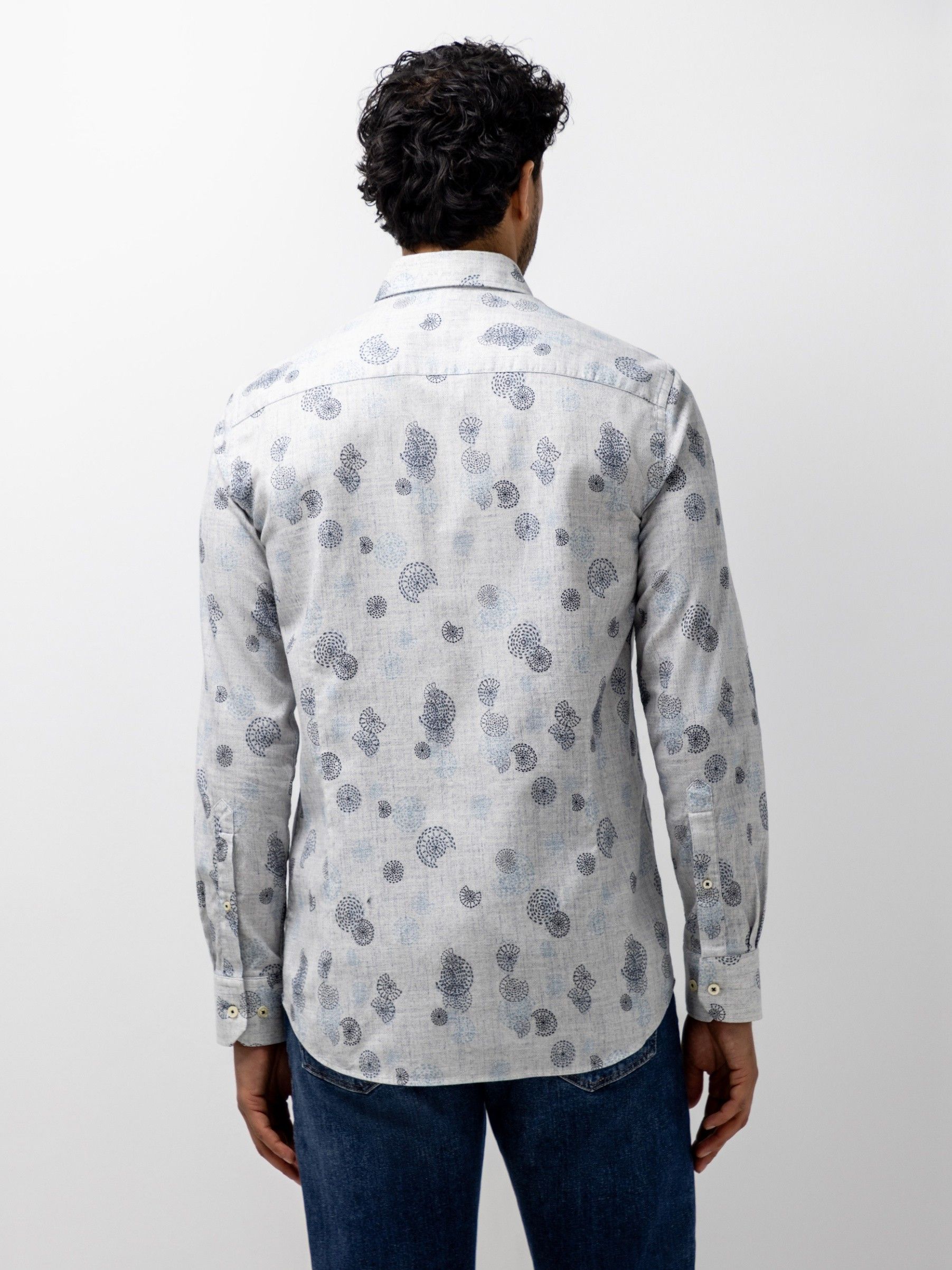 STATE OF ART - OVERHEMD - Blauw