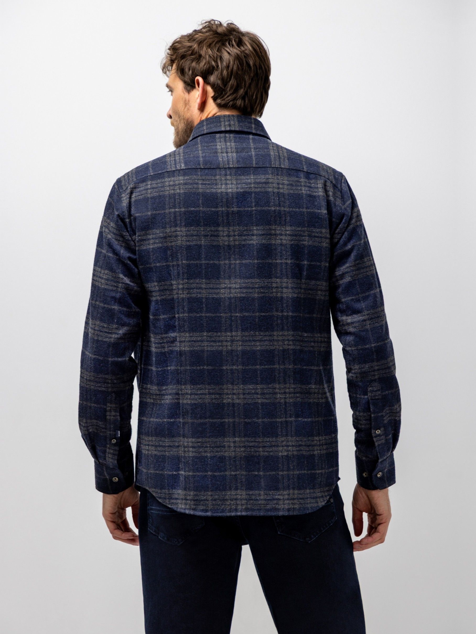 STATE OF ART - OVERHEMD - Blauw