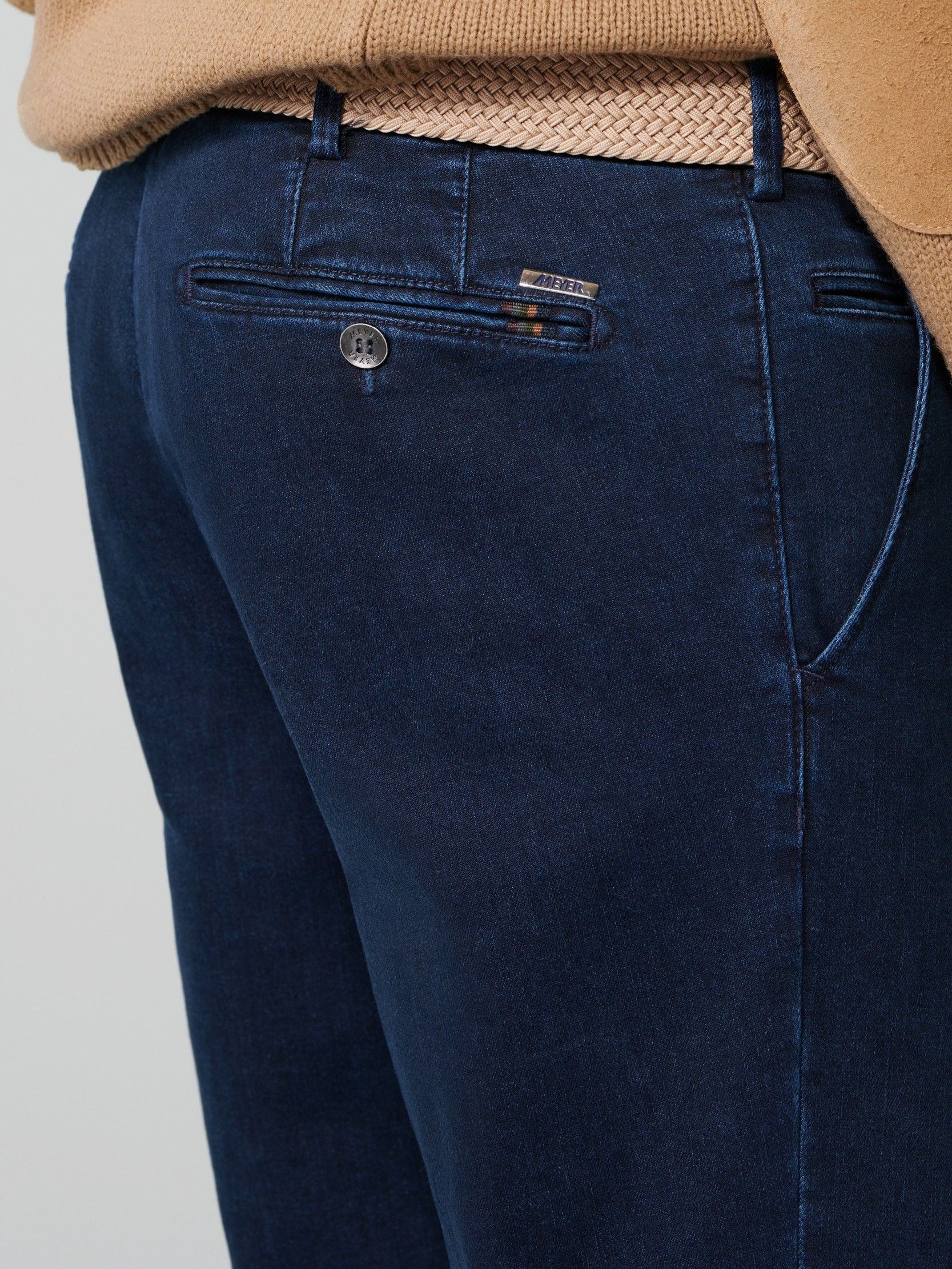 MEYER - BROEK - Blauw