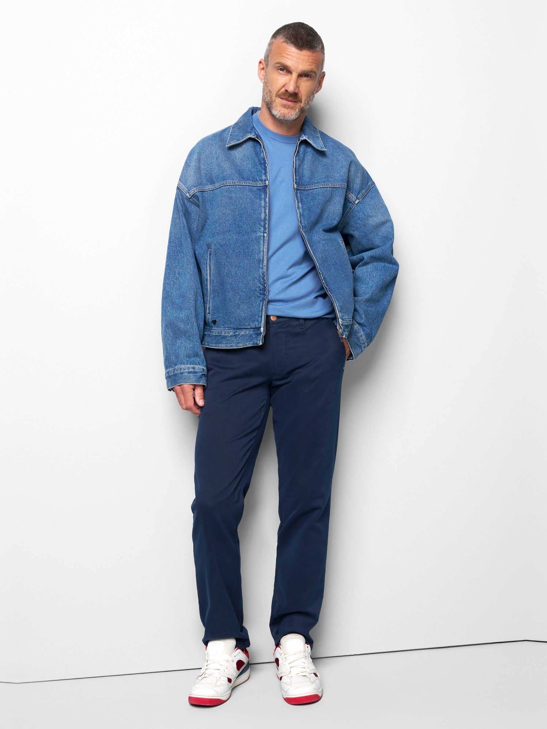 MEYER - BROEK - Blauw
