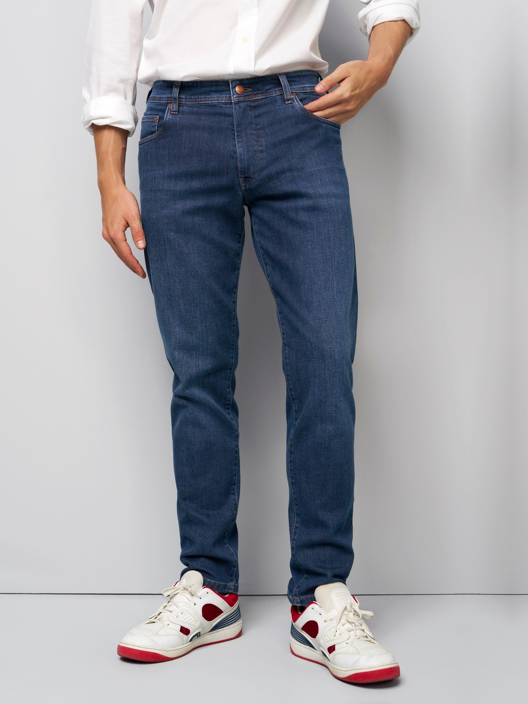 MEYER - BROEK - Blauw