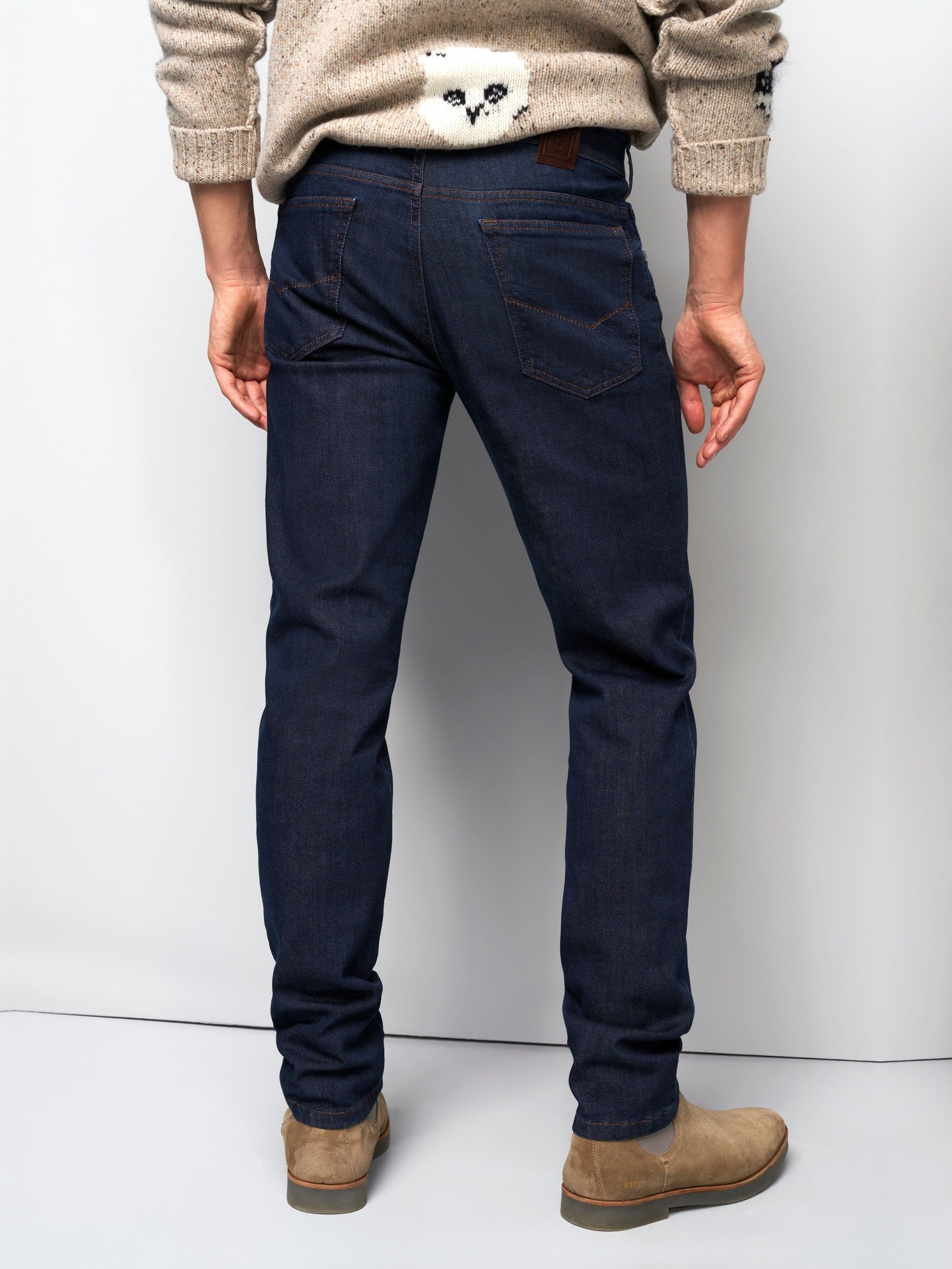 MEYER - BROEK - Blauw