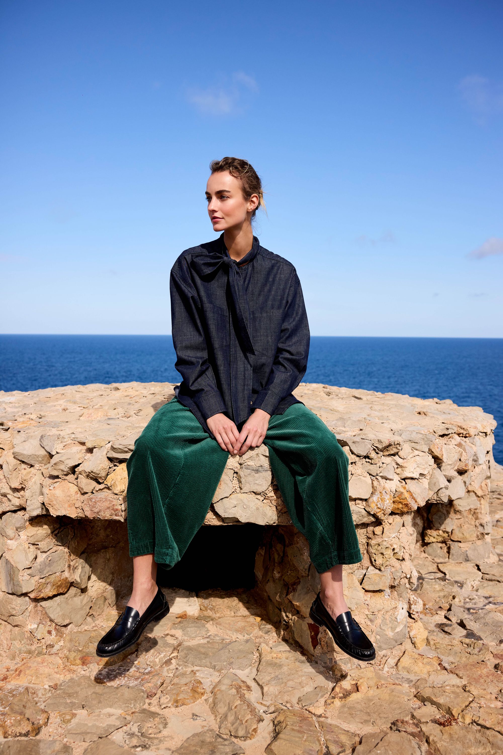 JC SOPHIE - BROEK - Groen