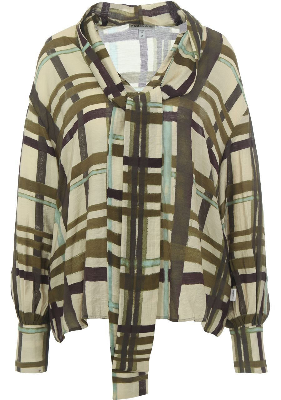 PENN & INK - BLOUSE - Groen