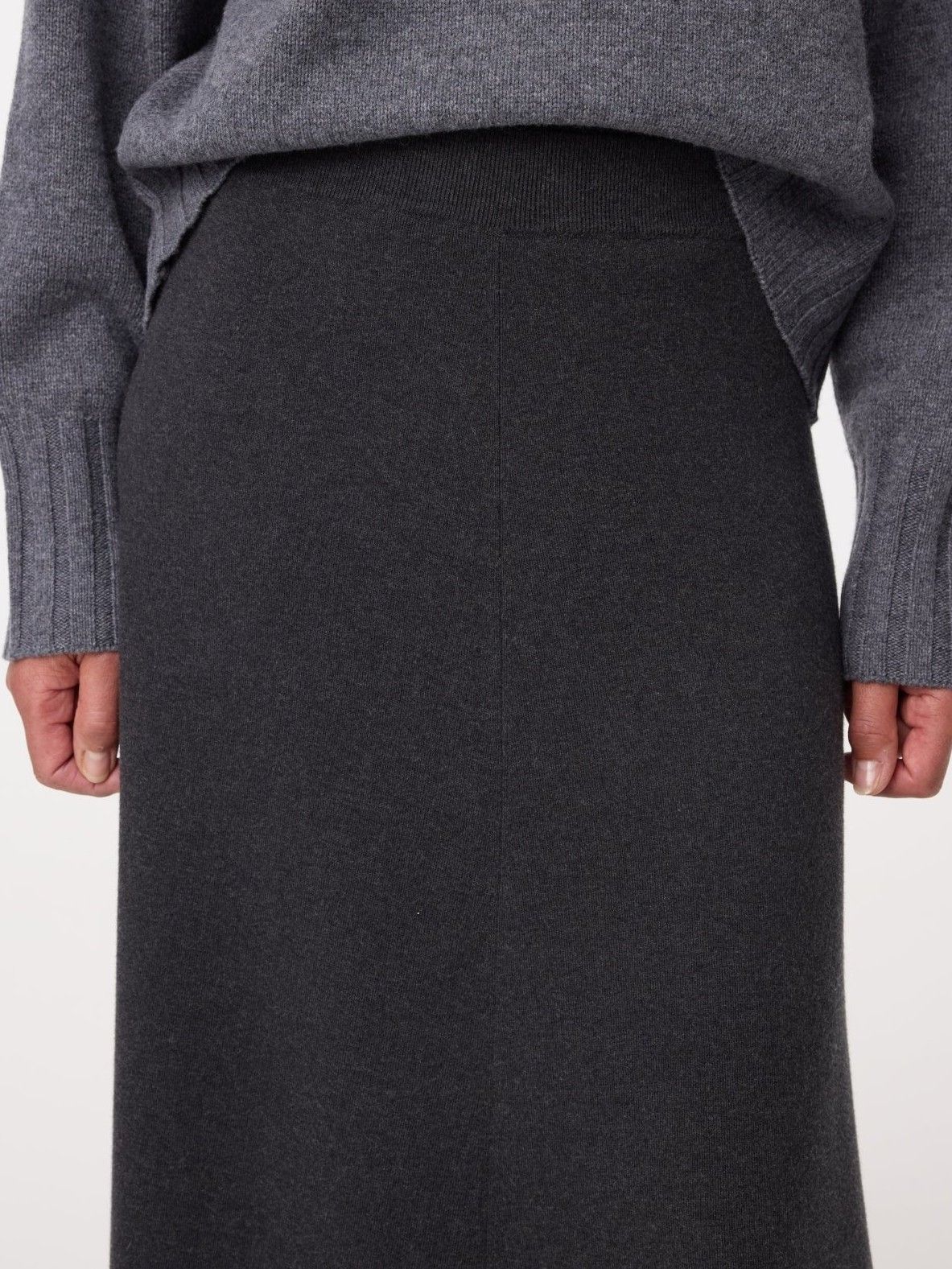 KNIT-TED - ROK - Grijs