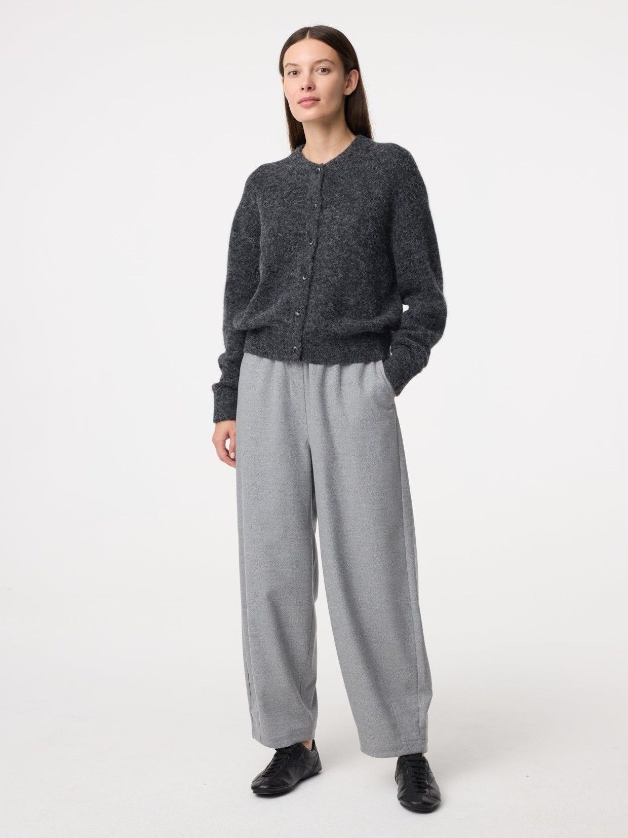 KNIT-TED - VEST - Grijs