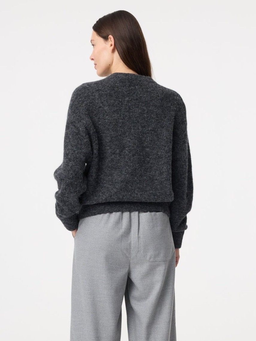 KNIT-TED - VEST - Grijs
