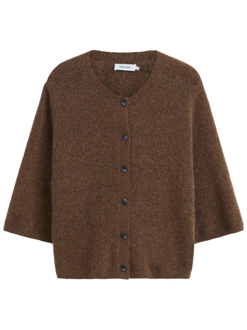 KNIT-TED - VEST - Bruin