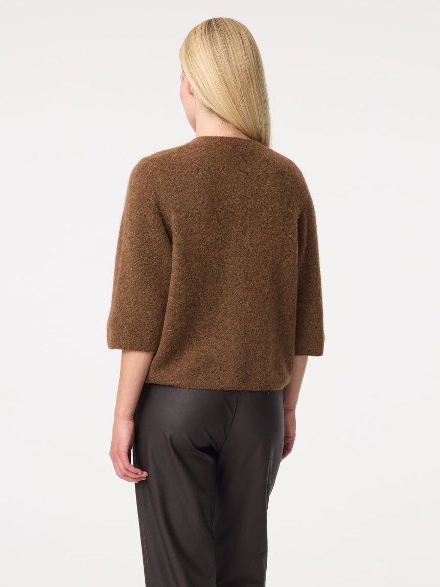 KNIT-TED - VEST - Bruin