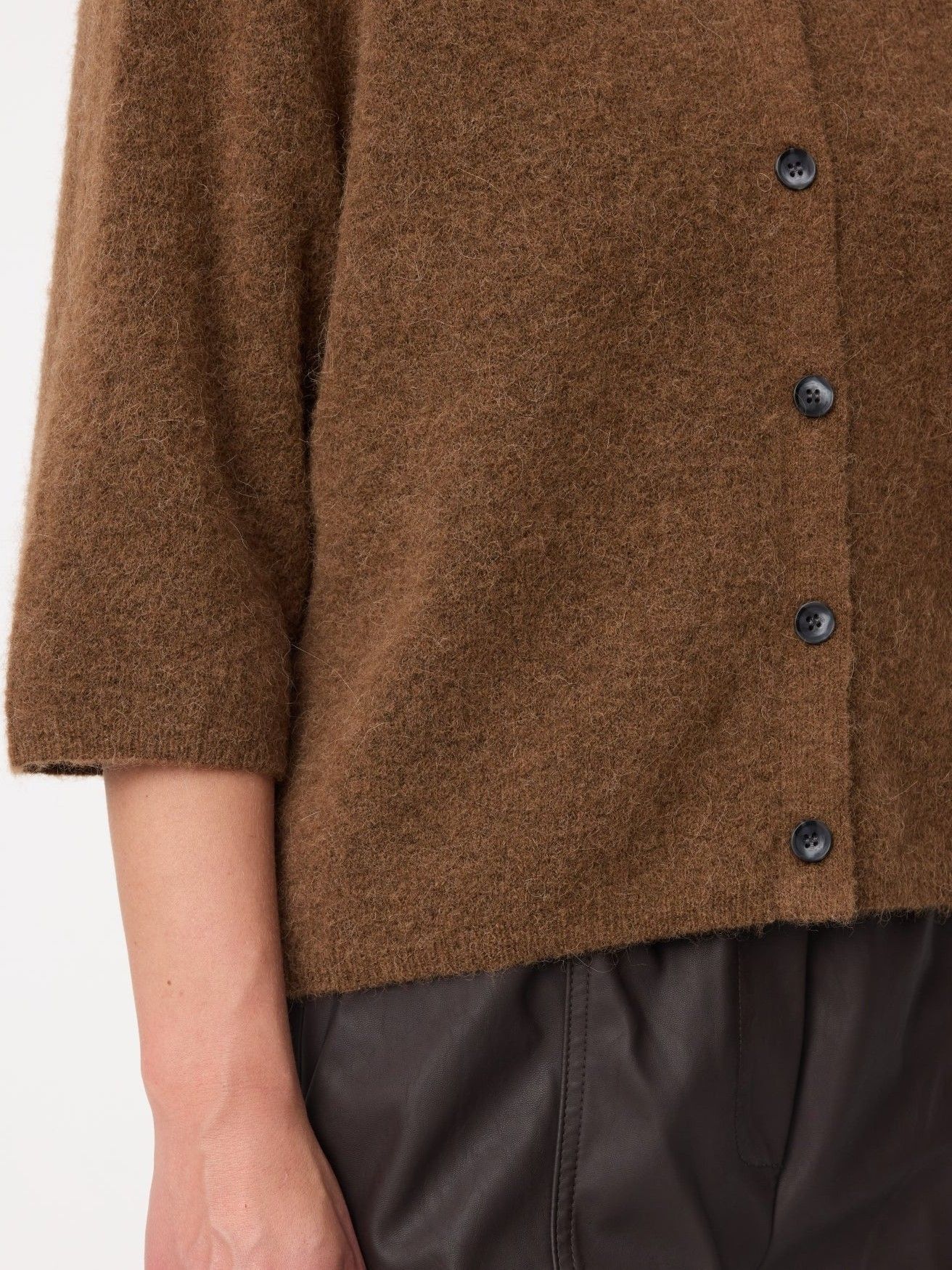 KNIT-TED - VEST - Bruin