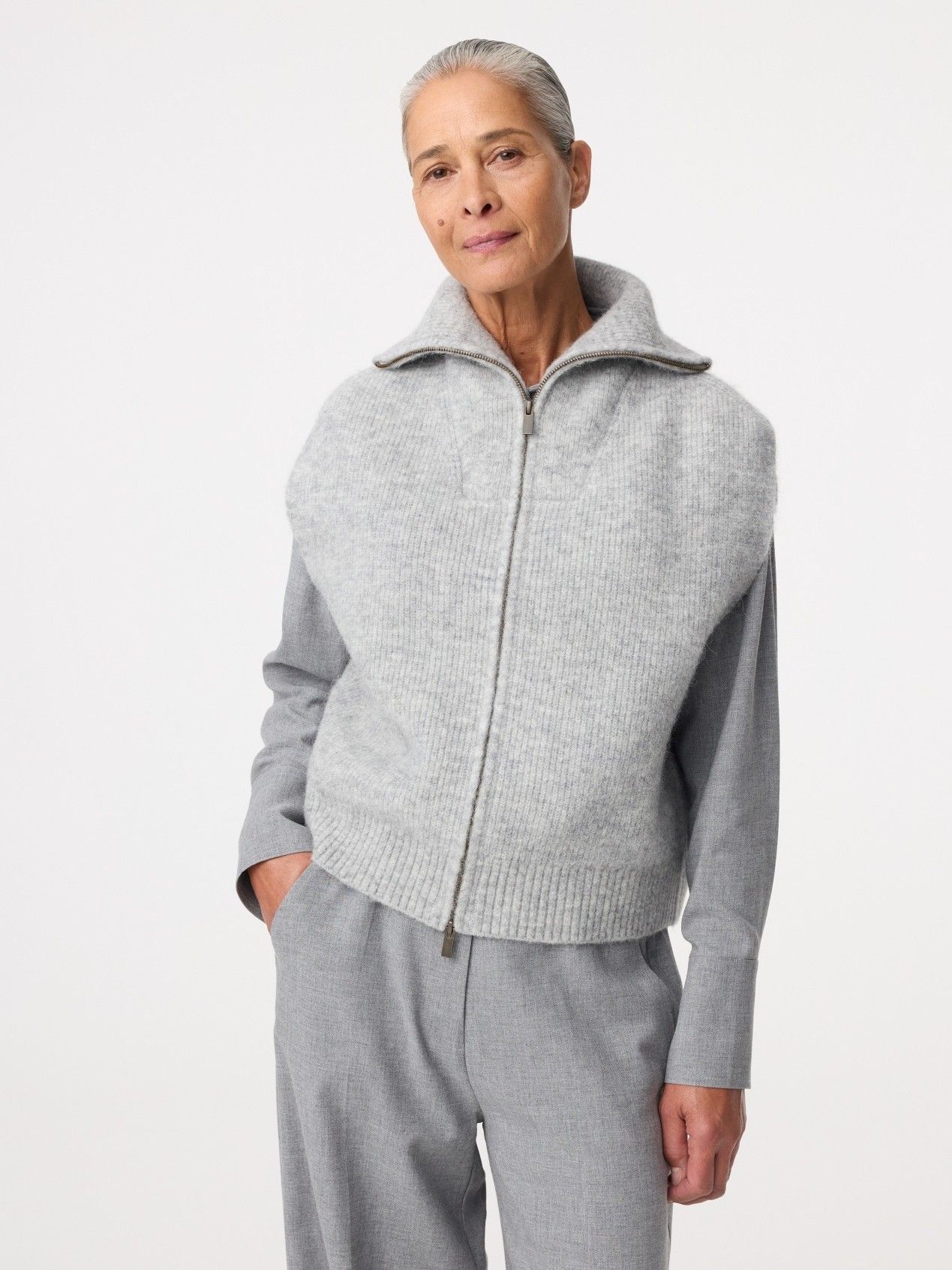 KNIT-TED - JAS - Grijs