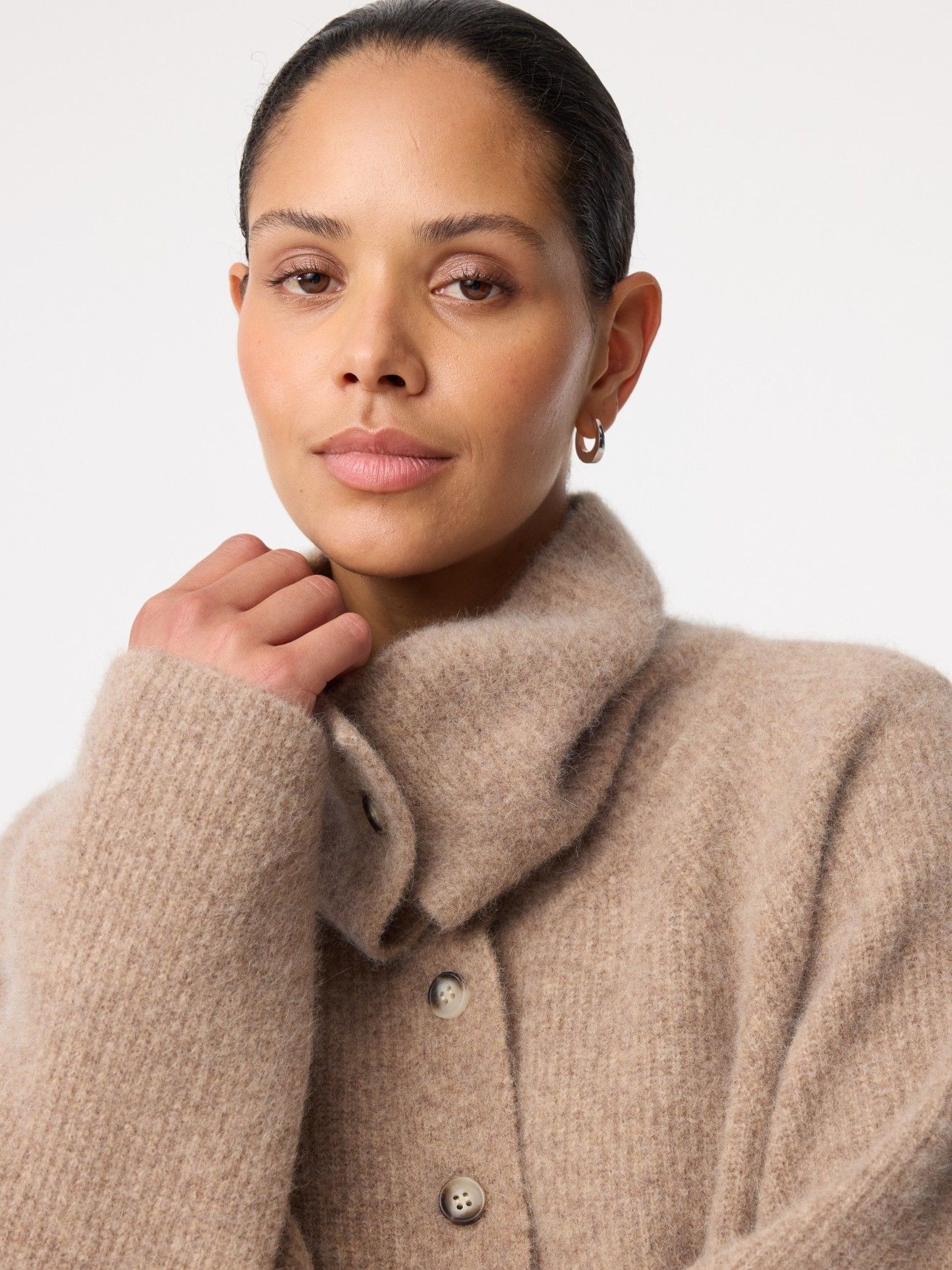 KNIT-TED - VEST - Bruin