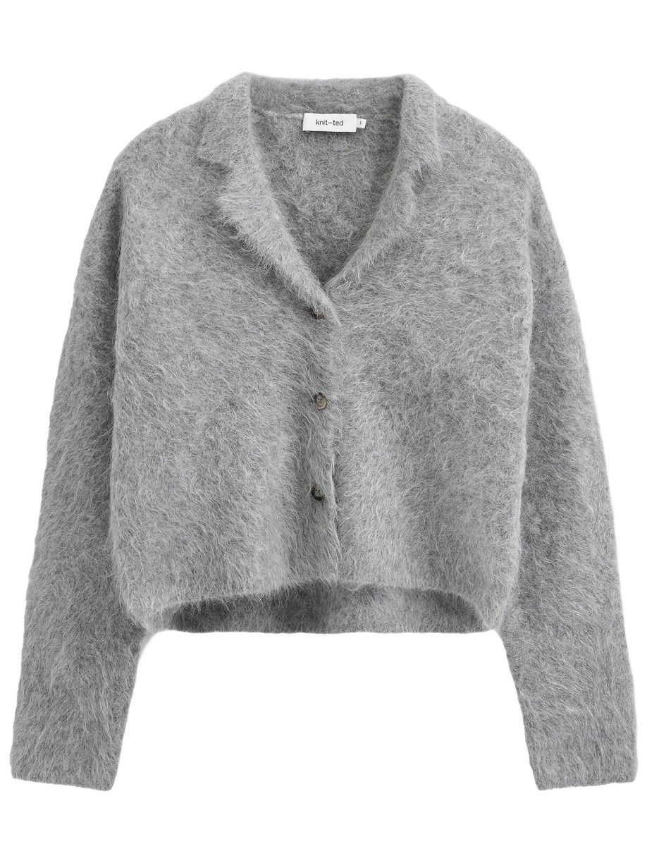 KNIT-TED - VEST - Grijs