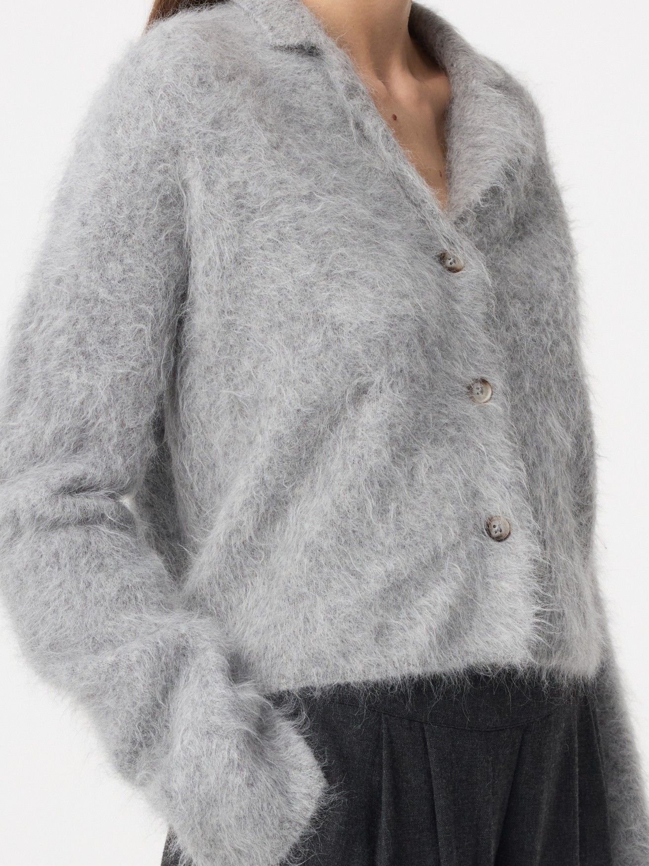 KNIT-TED - VEST - Grijs
