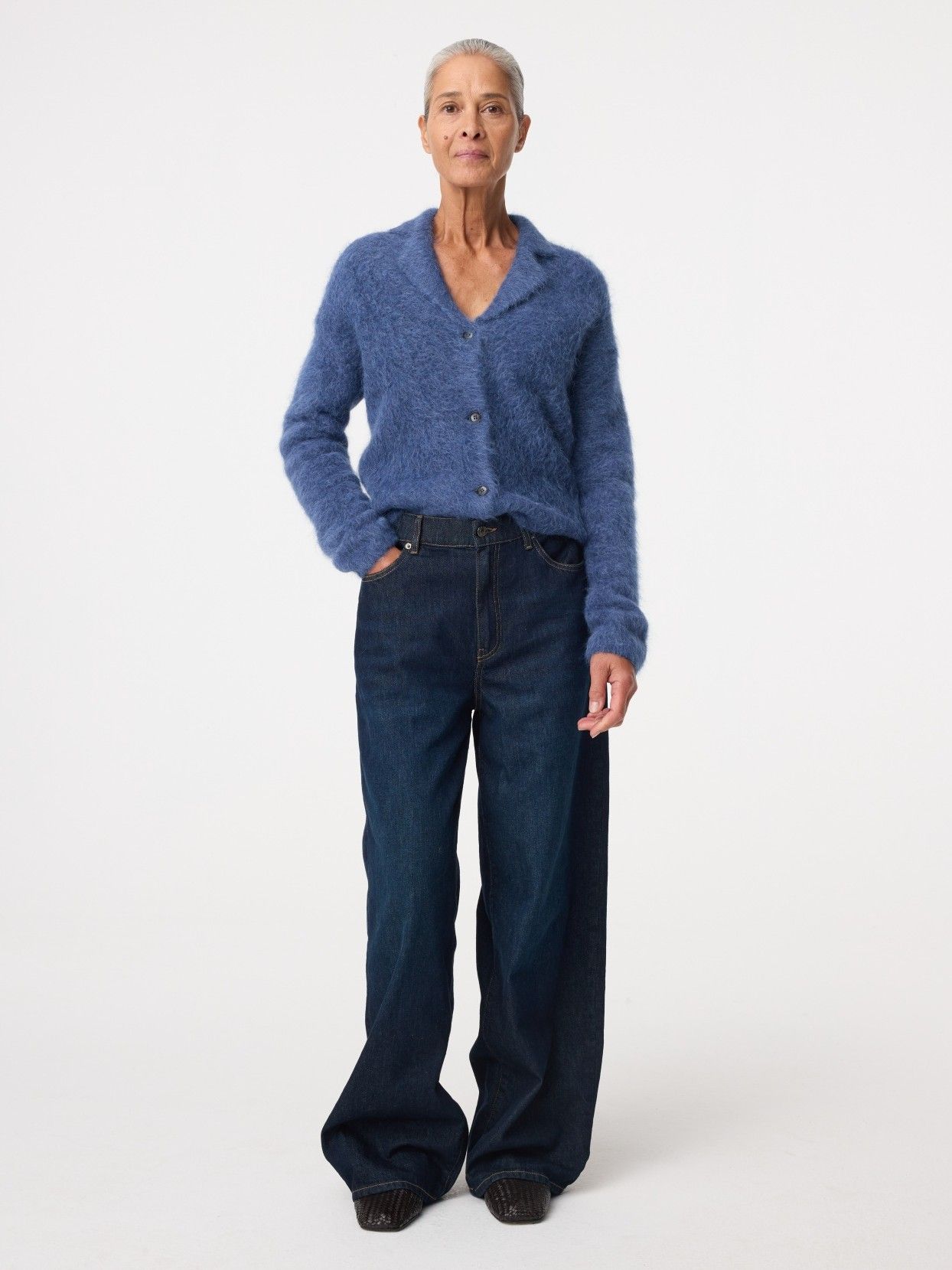 KNIT-TED - VEST - Blauw