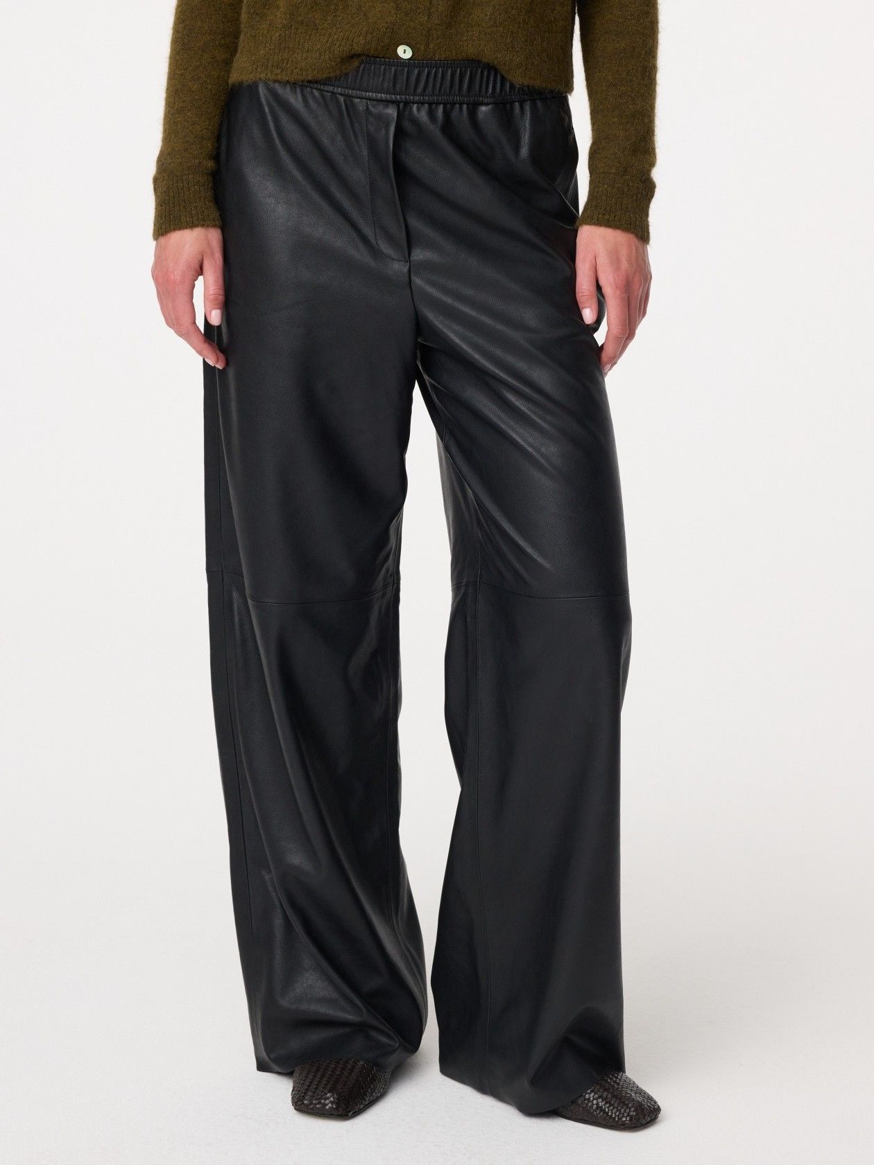 KNIT-TED - BROEK - Zwart