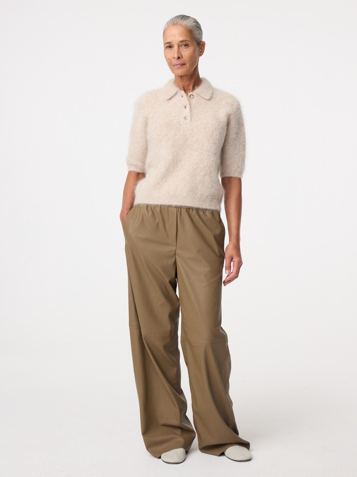 KNIT-TED - BROEK - Beige