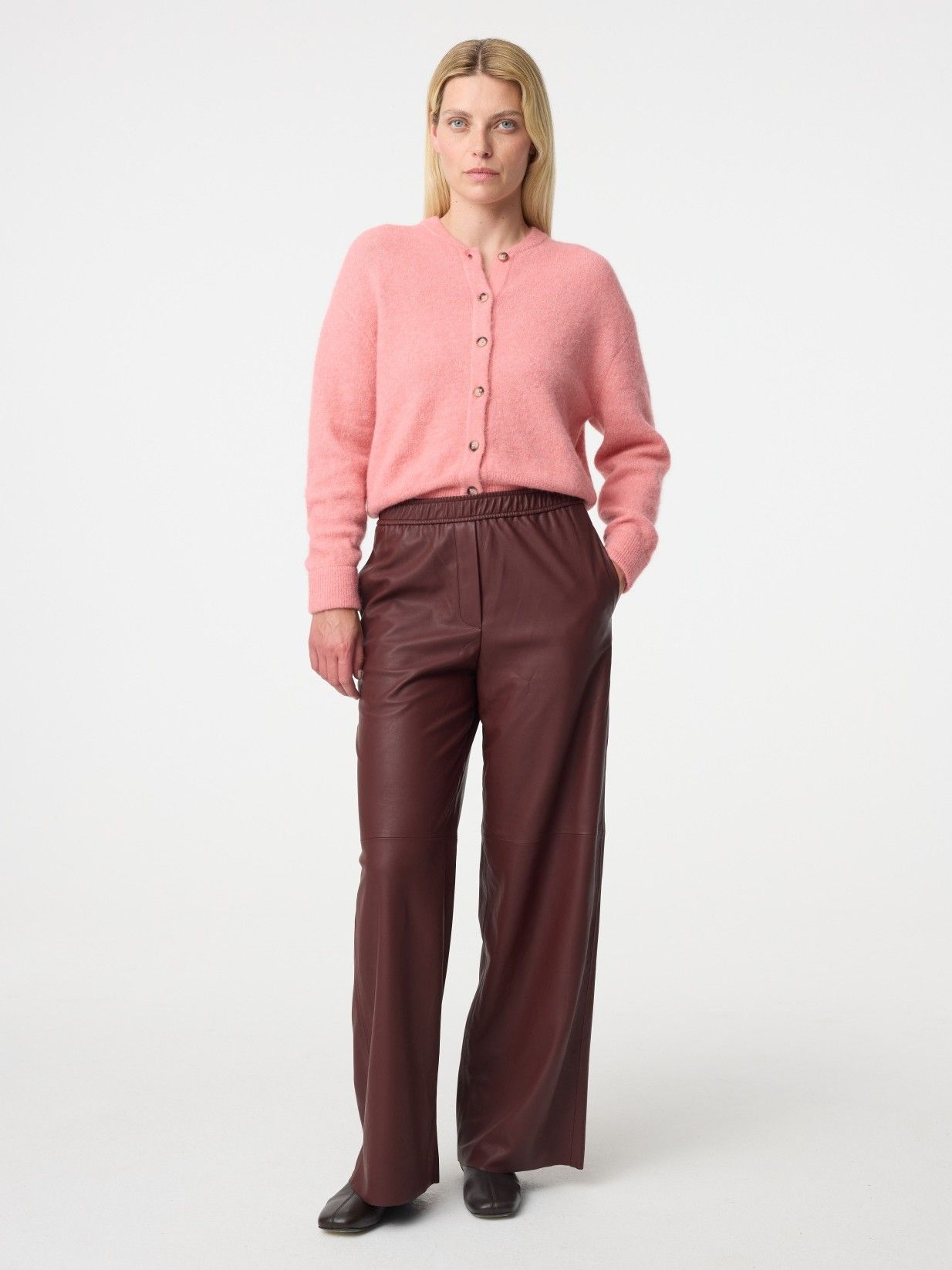 KNIT-TED - BROEK - Rood