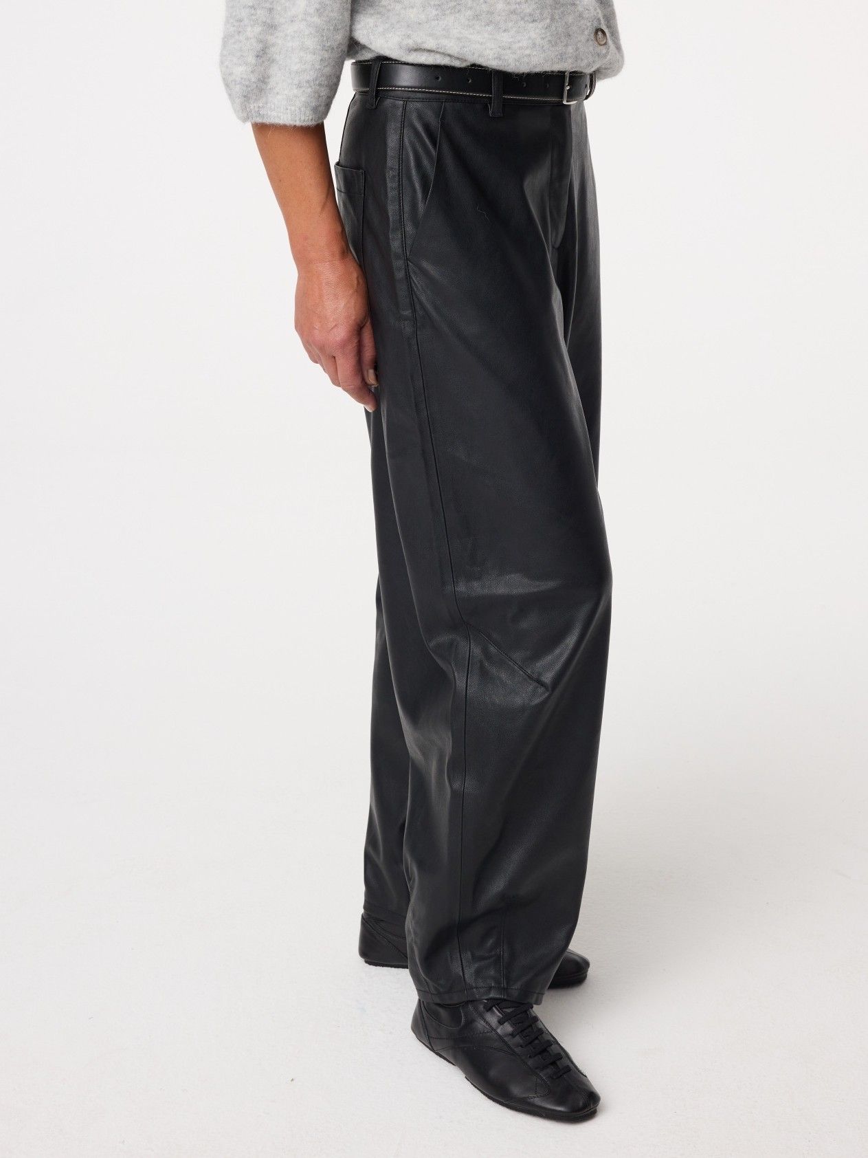 KNIT-TED - BROEK - Zwart
