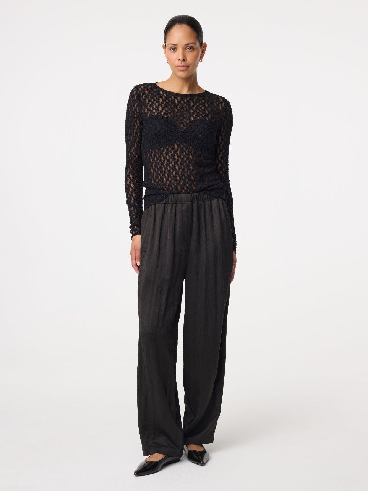 KNIT-TED - SHIRT - Zwart