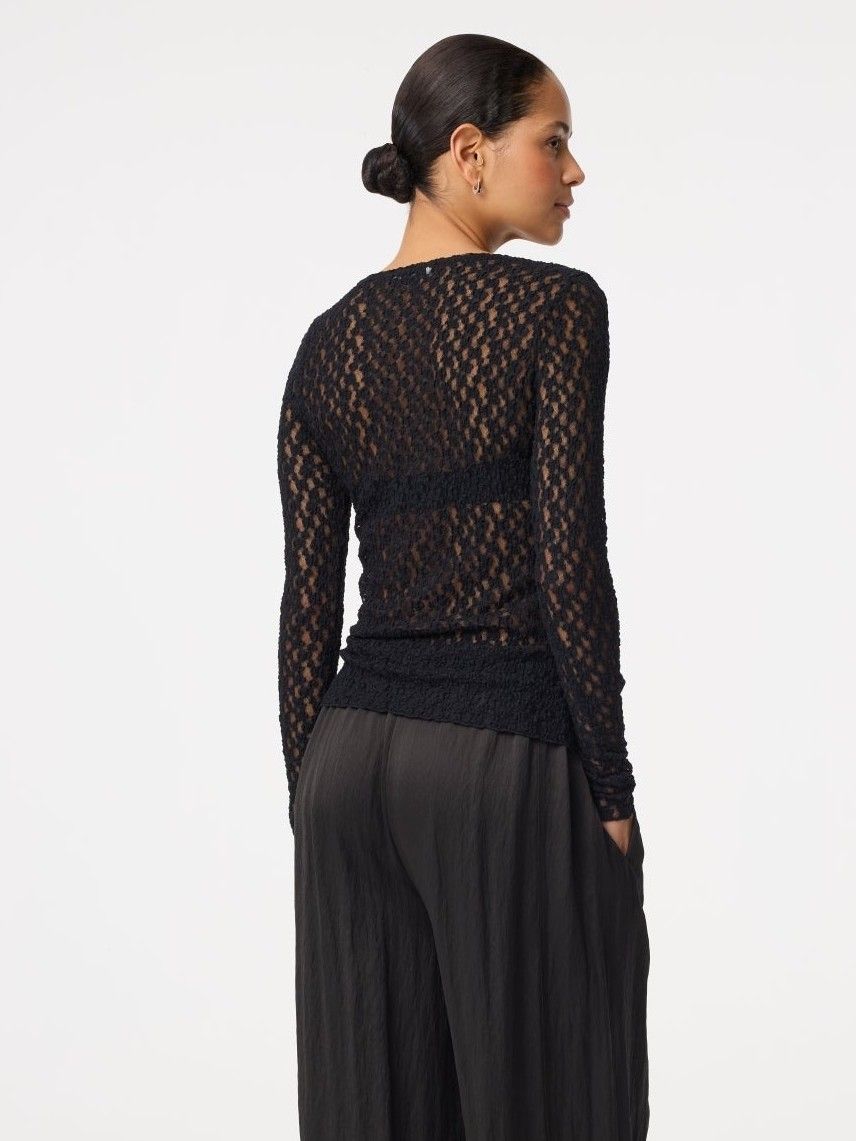 KNIT-TED - SHIRT - Zwart