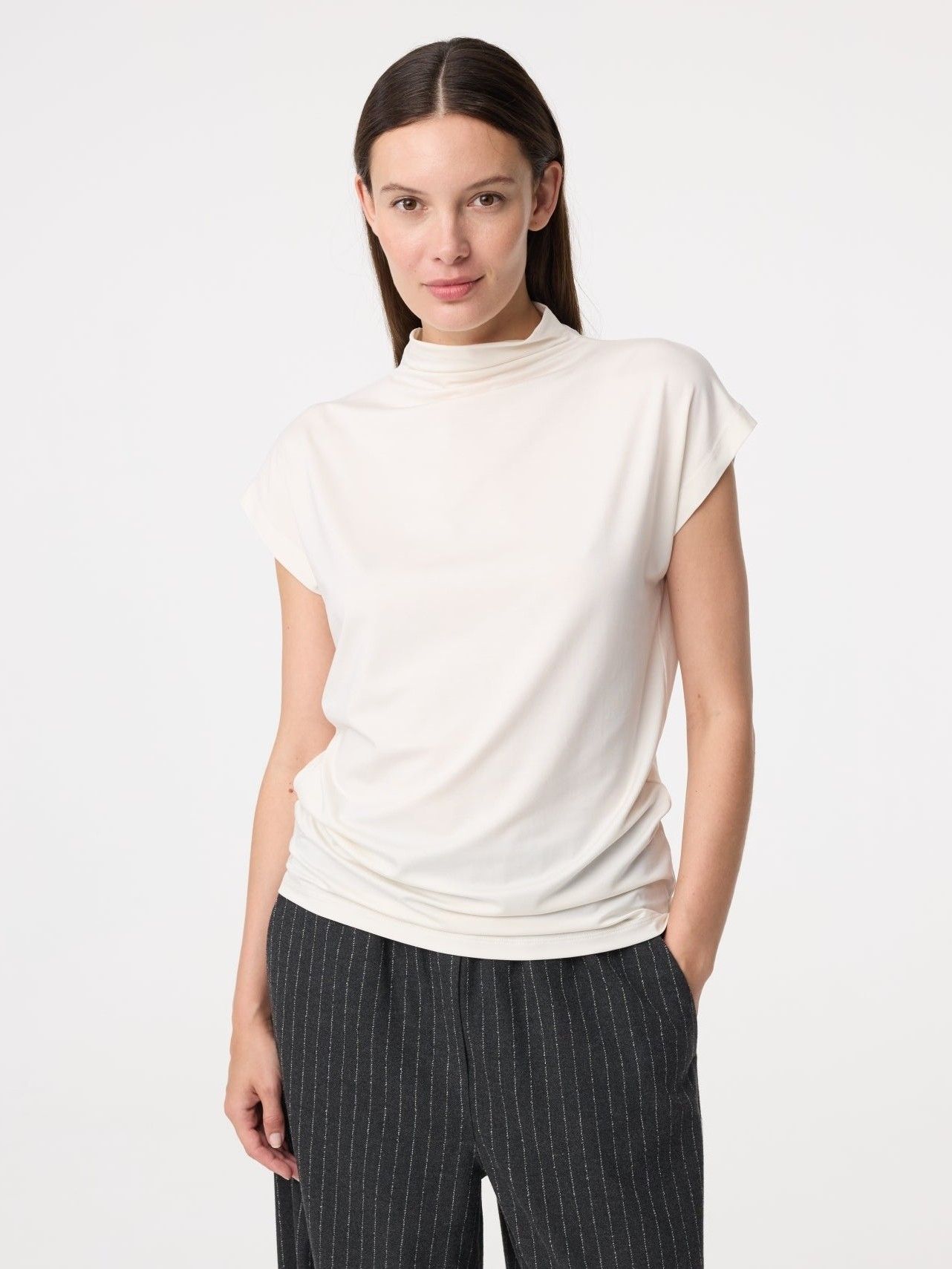 KNIT-TED - SHIRT - Off white