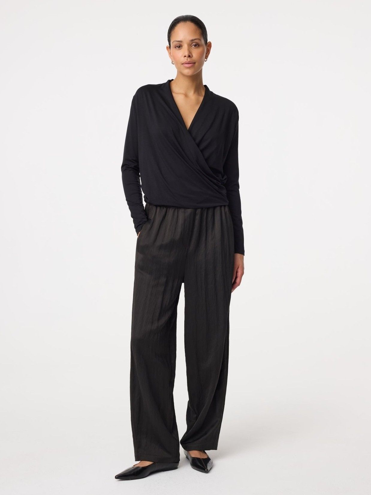 KNIT-TED - SHIRT - Zwart