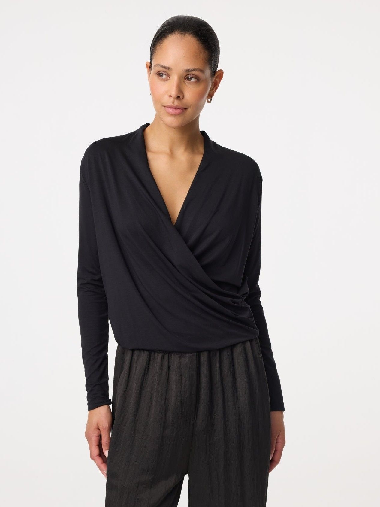 KNIT-TED - SHIRT - Zwart