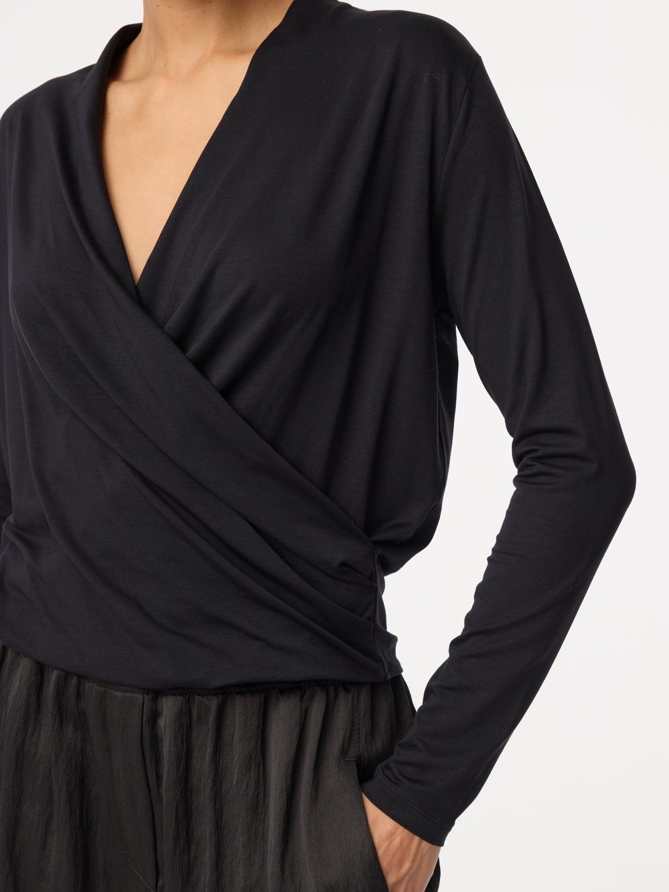 KNIT-TED - SHIRT - Zwart