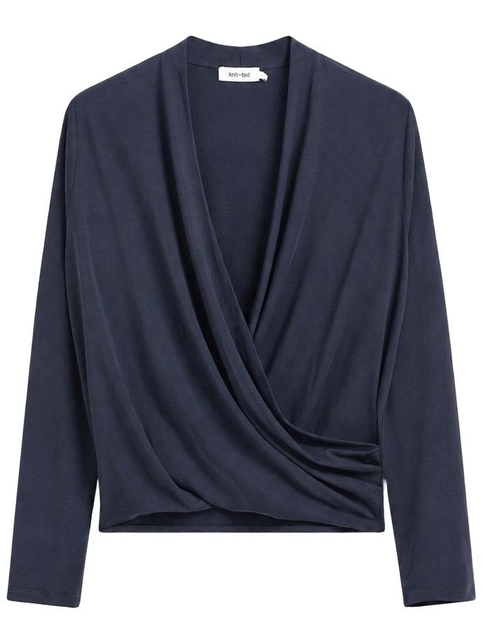 KNIT-TED - SHIRT - Blauw