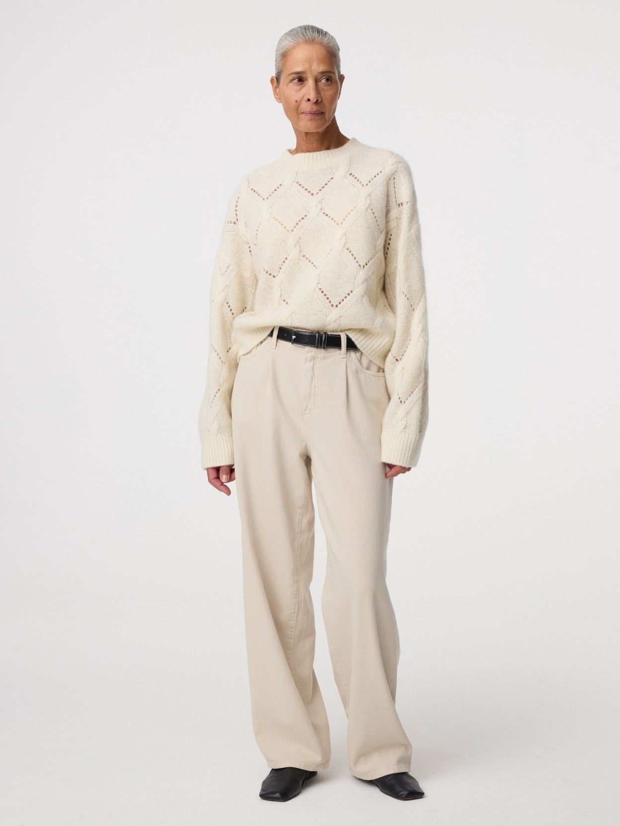 KNIT-TED - BROEK - Beige
