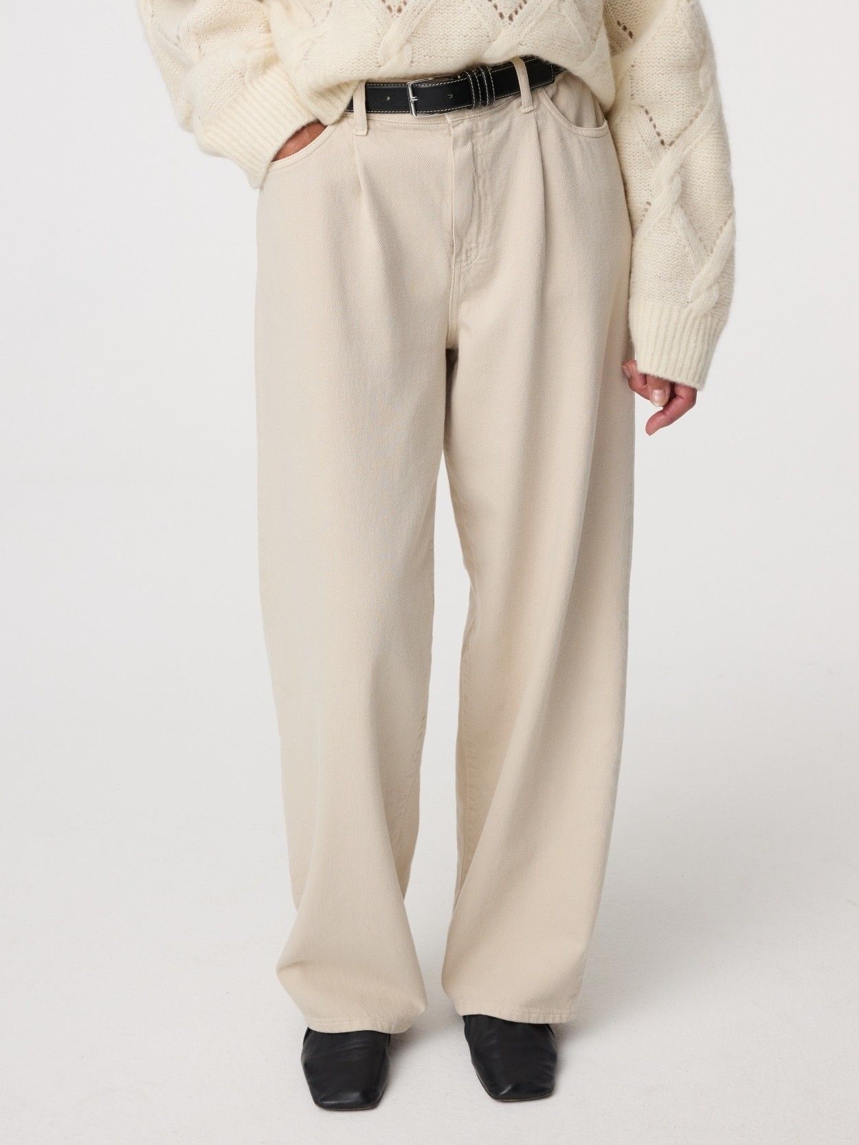KNIT-TED - BROEK - Beige
