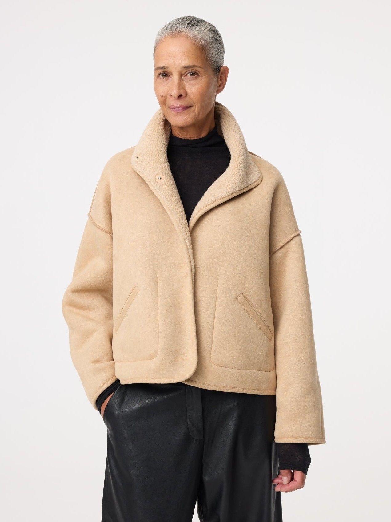 KNIT-TED - BLAZER - Beige