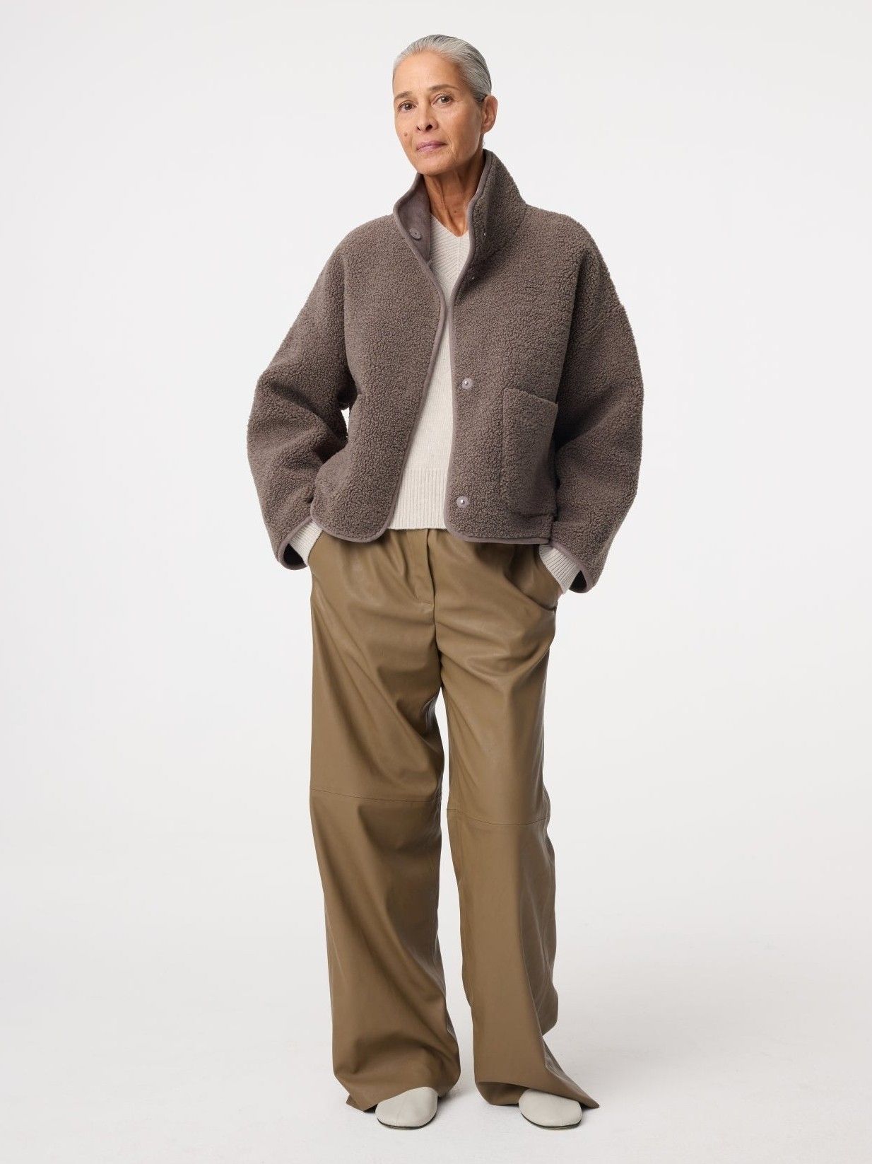 KNIT-TED - BLAZER - Bruin