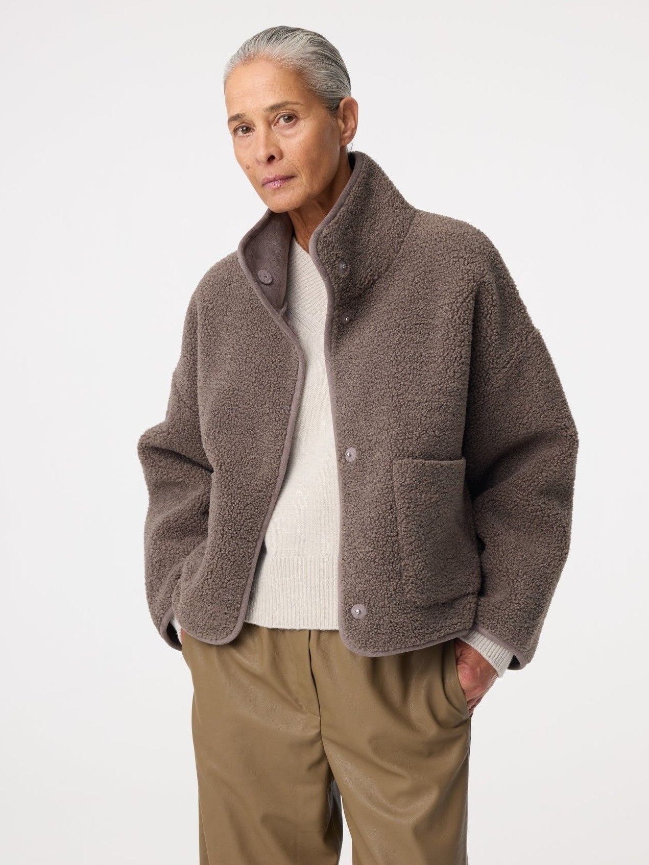 KNIT-TED - BLAZER - Bruin