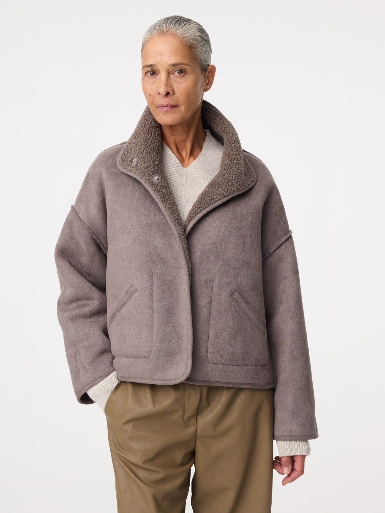 KNIT-TED - BLAZER - Bruin