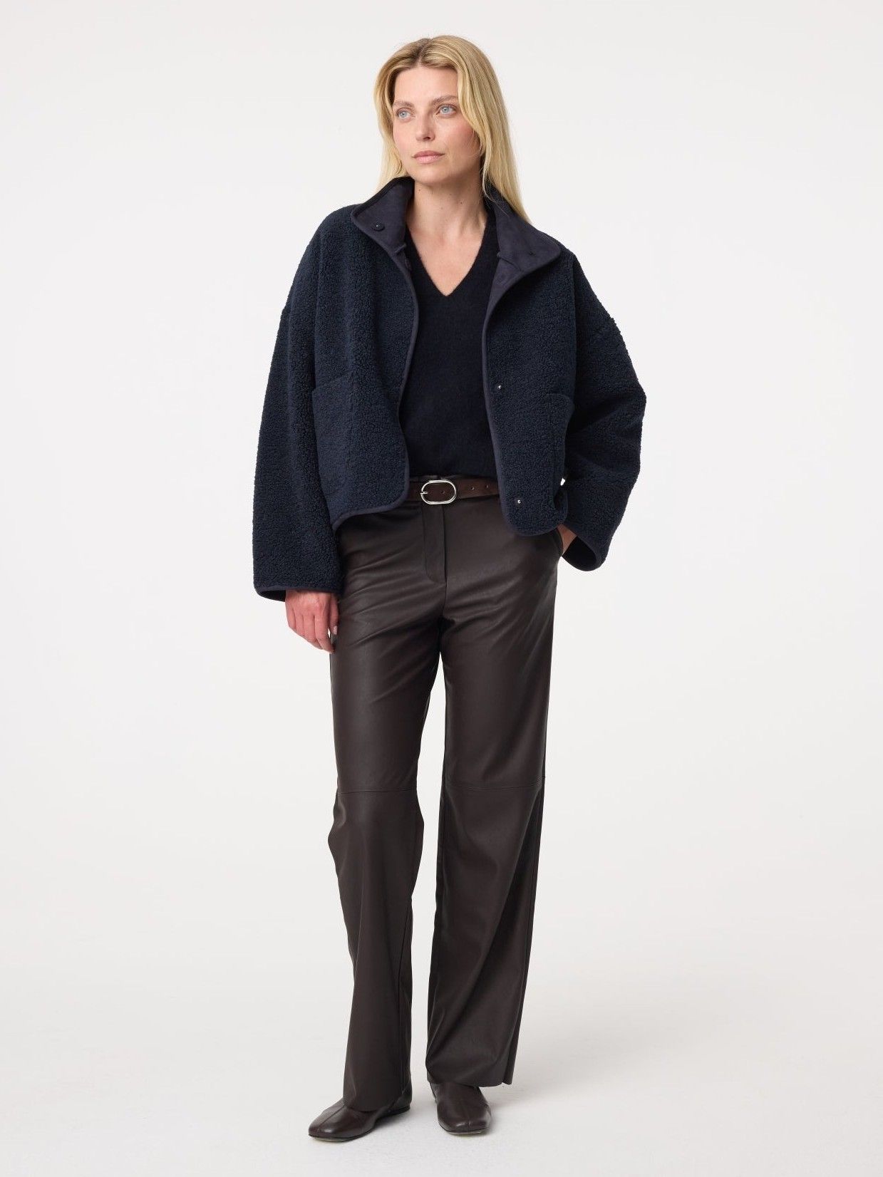 KNIT-TED - BLAZER - Blauw