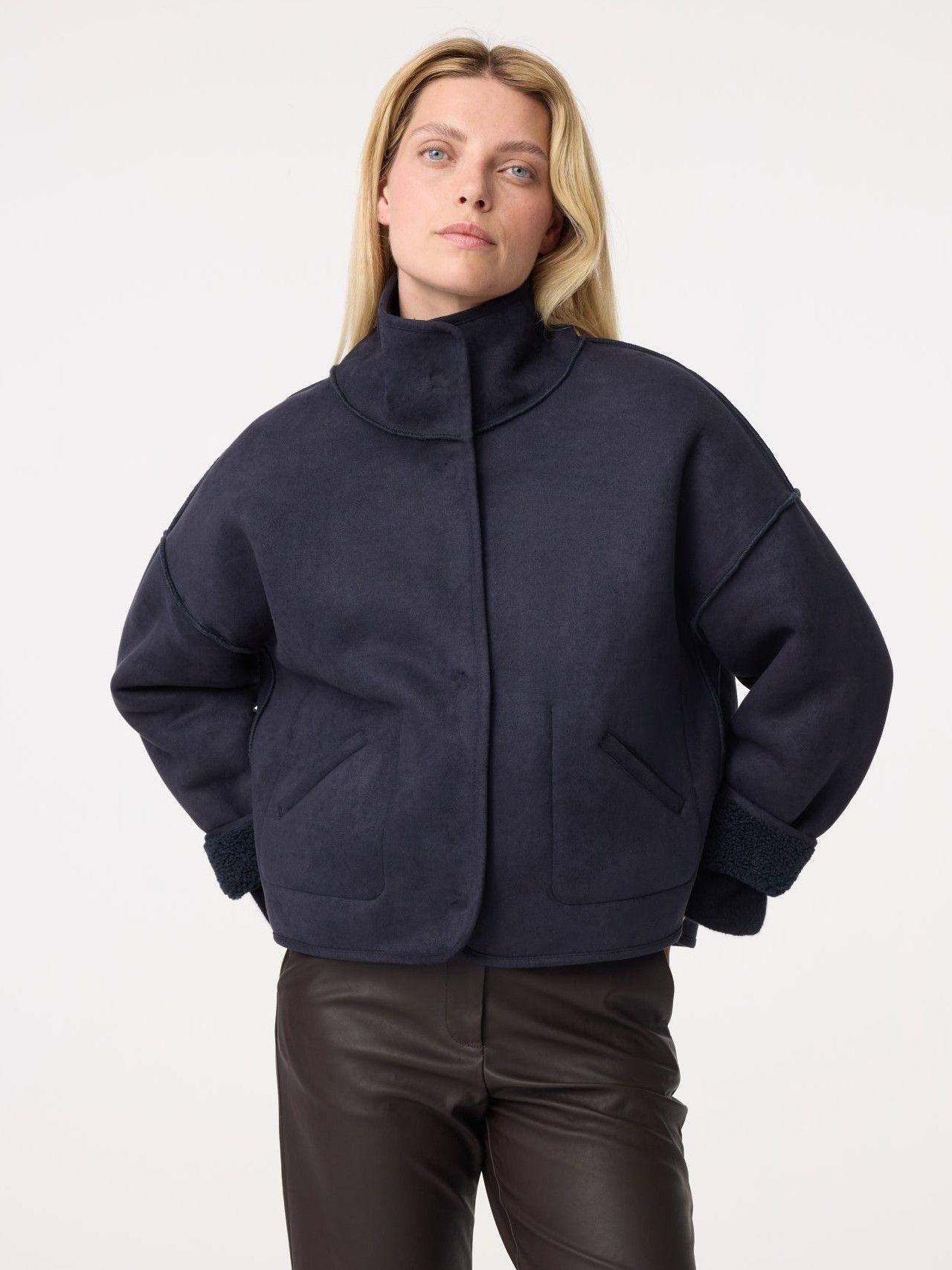 KNIT-TED - BLAZER - Blauw