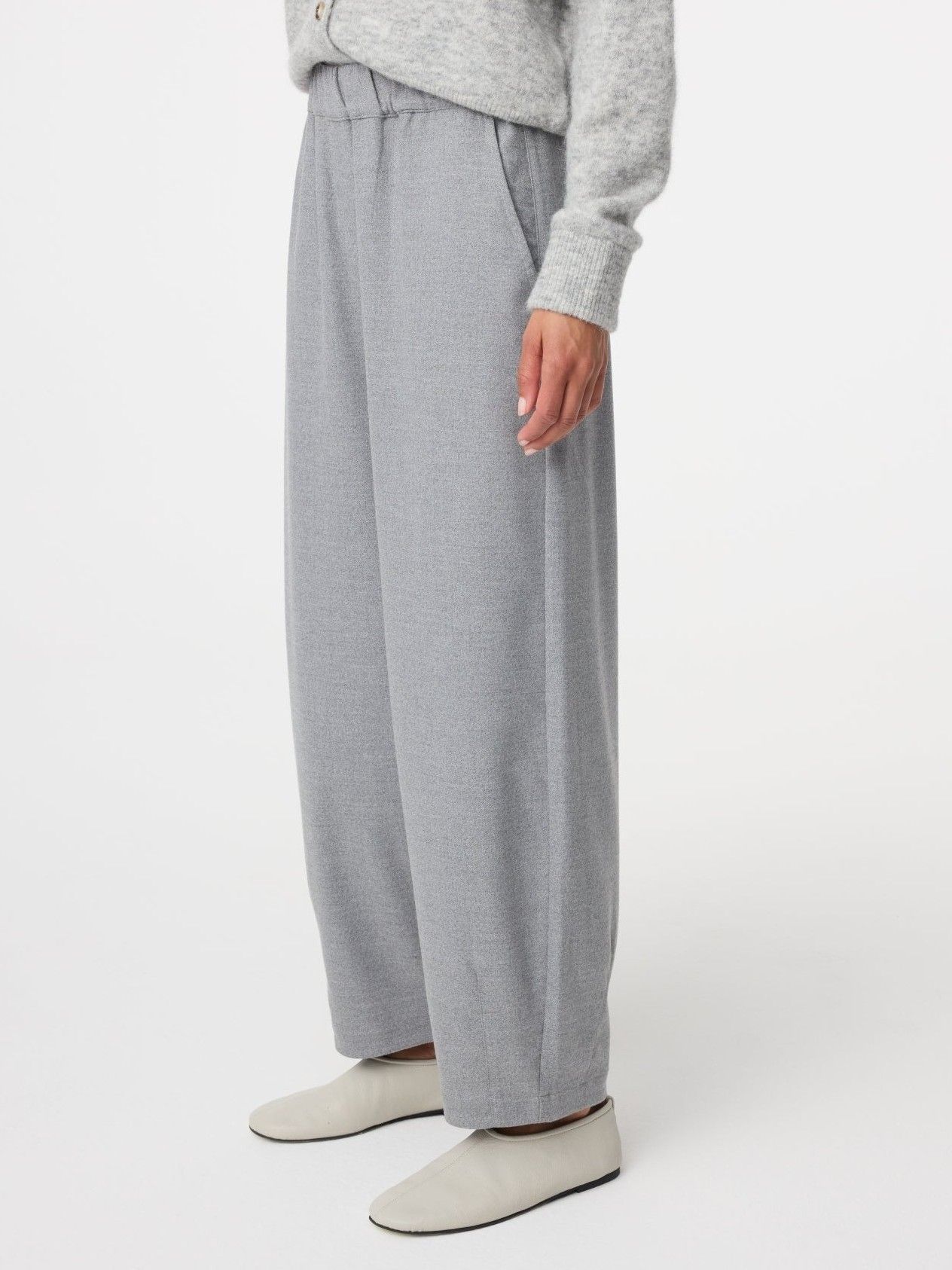 KNIT-TED - BROEK - Grijs