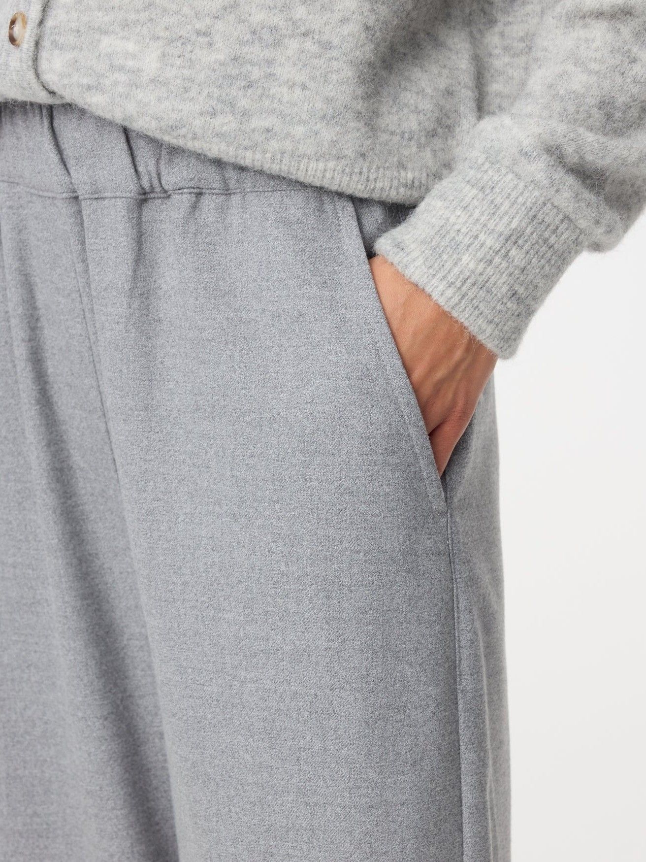 KNIT-TED - BROEK - Grijs