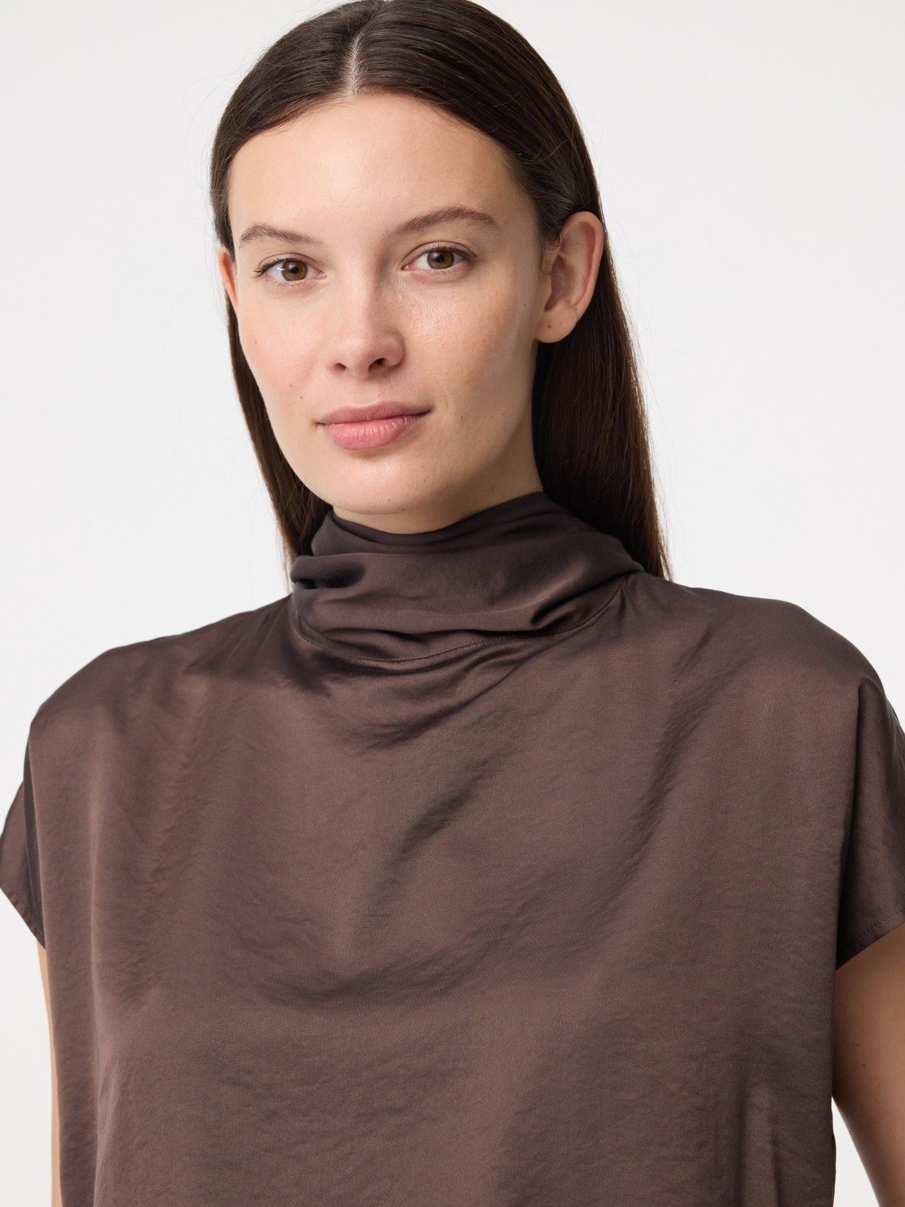 KNIT-TED - BLOUSE - Bruin
