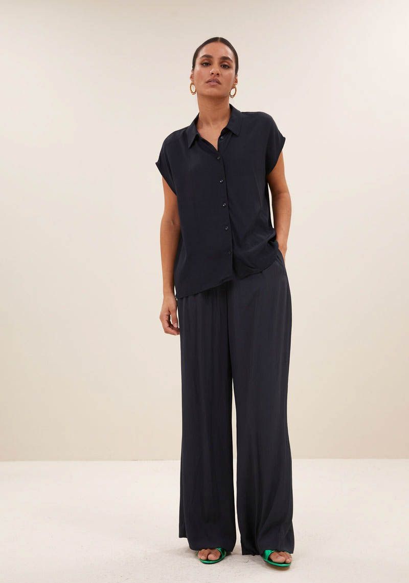 BY-BAR - BLOUSE - Grijs