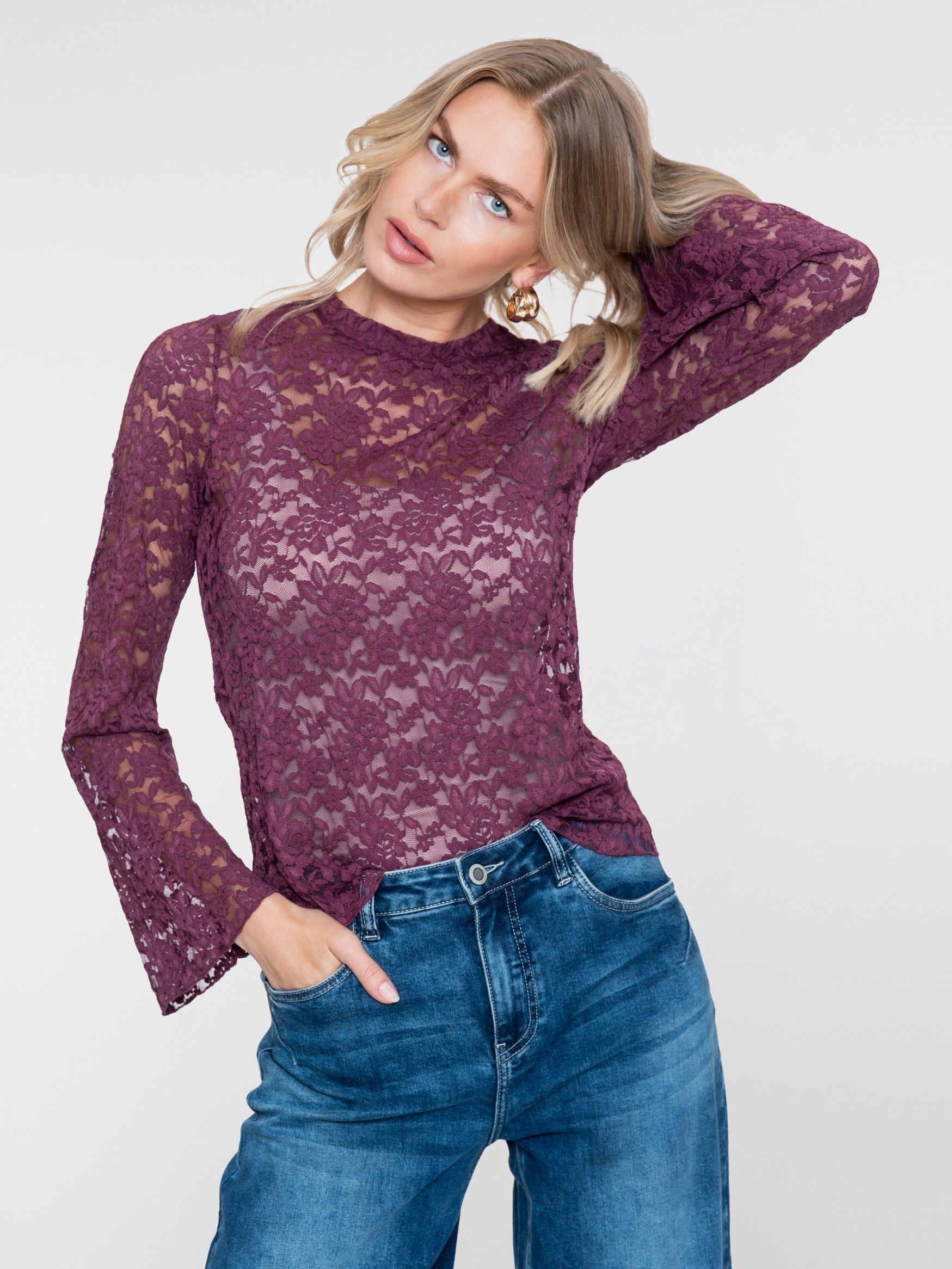 GEISHA - SHIRT - Rood