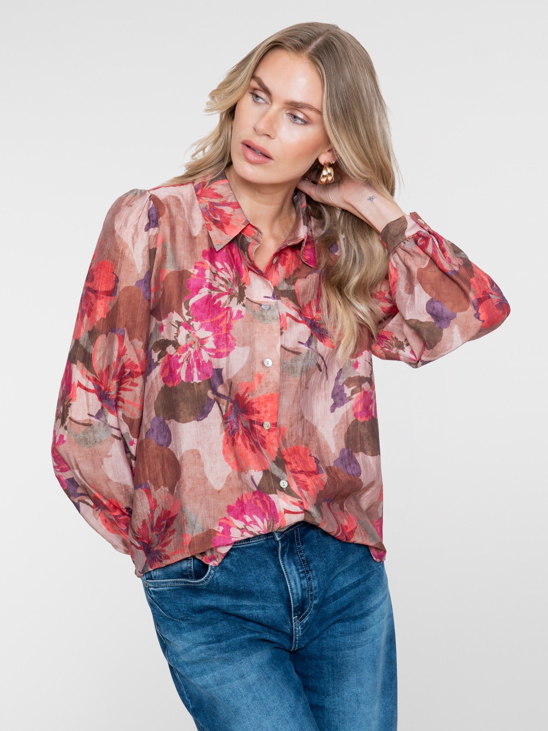 GEISHA - BLOUSE - Roze