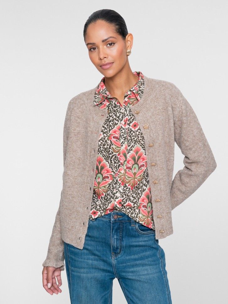 GEISHA - VEST - Beige
