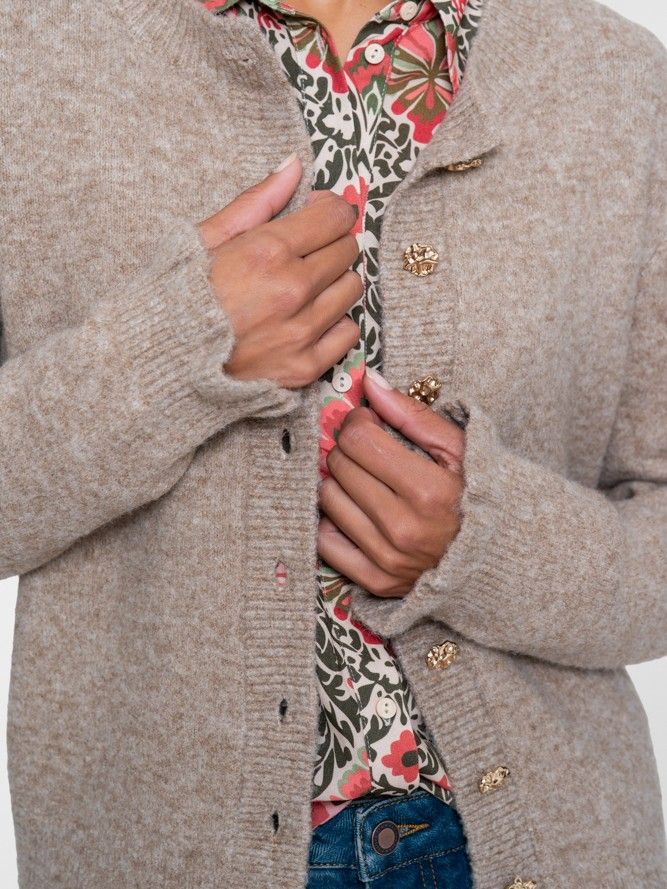 GEISHA - VEST - Beige