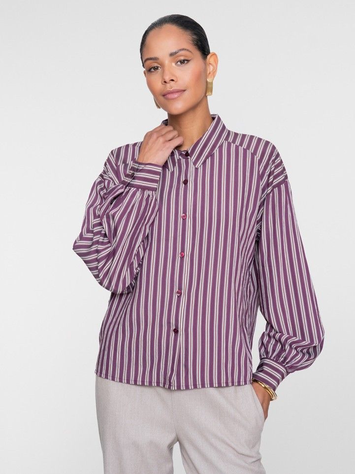 GEISHA - BLOUSE - Paars