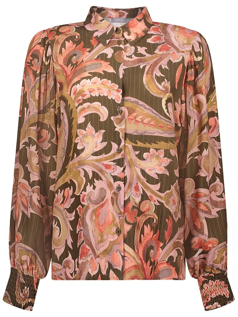 GEISHA - BLOUSE - Groen