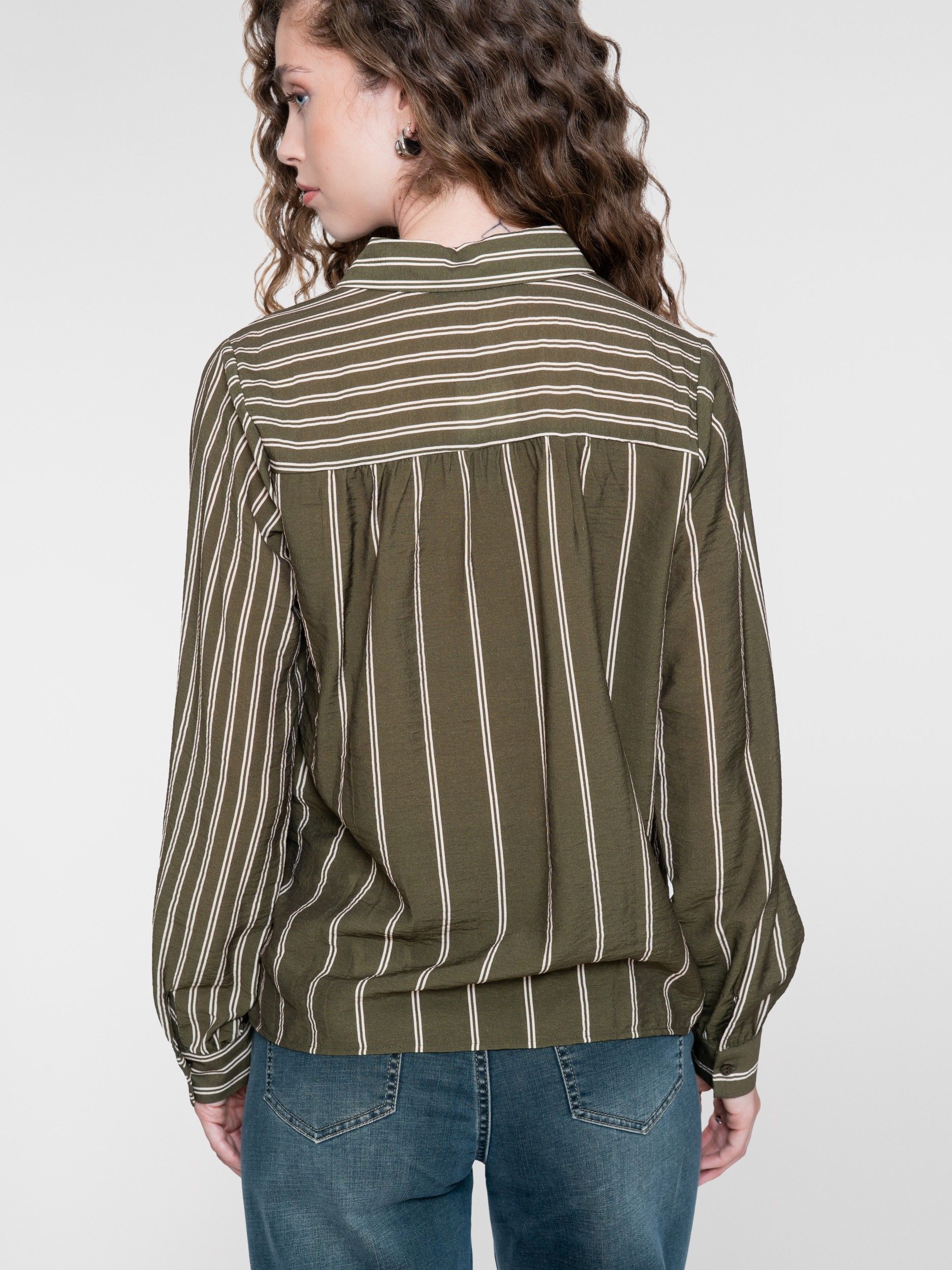 GEISHA - BLOUSE - Groen