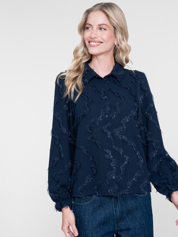 GEISHA - BLOUSE - Blauw